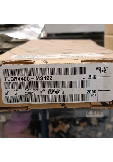 Tldr4400-ms12z 3mm Kırmızı Vıshay Led Opto 70 Adet