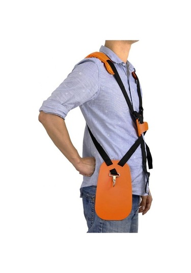 Pazly Yastıklı Strimmer Omuz Makinesi Kemer Kayışı Jms Giyotin Çift Biçme Ayarlanabilir Xo