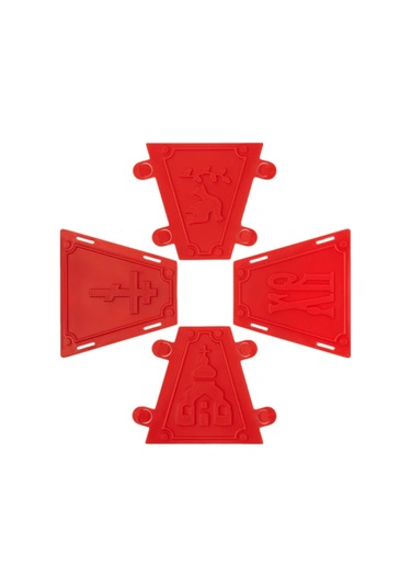 Pasha Paskalya İçin 800 Gr Lor Peyniri Kalıbı - 1 Adet 322242668 KIrmızı