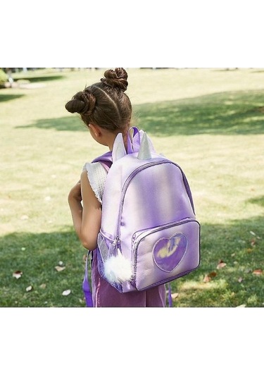 Sofirn Gökkuşağı Okul Çantası Kızlar Için, Unicorn Büyük Kapasiteli Çocuk Sırt Çantası L0v9qn Yeşil