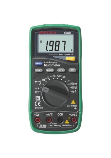 Mastech Ms8209 Dijital Multimetre