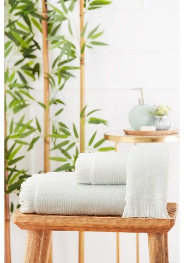 Sadem Organik Pine Havlu 30x50 Cm Açık Mint