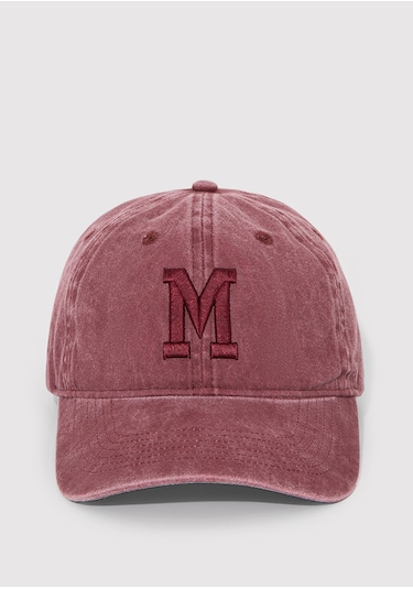 Mavi - M Logo Baskılı Bordo Şapka 0911156-34965 Bordo