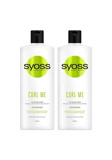 Syoss 2' li Curl Me Saç Bakım Kremi 500 ml