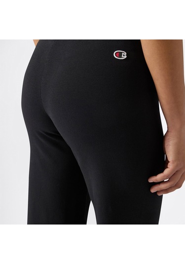 Champion Wide Leg Kadın Siyah Eşofman Altı 118613 2800282
