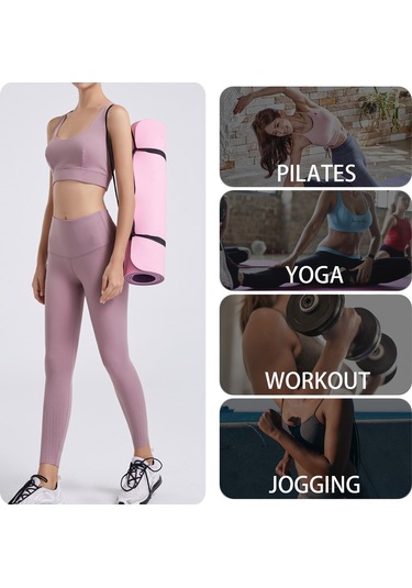 Reedark Kadınlar İçin Destekli Yoga Sütyeni - Çıkarılabilir Pedli, U Yaka, Esnek Kumaş, Asya Bedeni L Açık Pembe