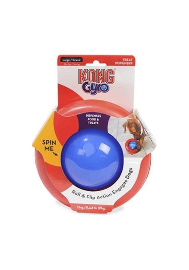Kong Gyro Köpekler İçin Ödül Maması Dağıtma Oyuncağı L
