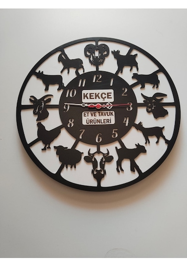 Kasap Temalı İş Yerine Özel Kişiye Özel İsim Yazılı Duvar S.