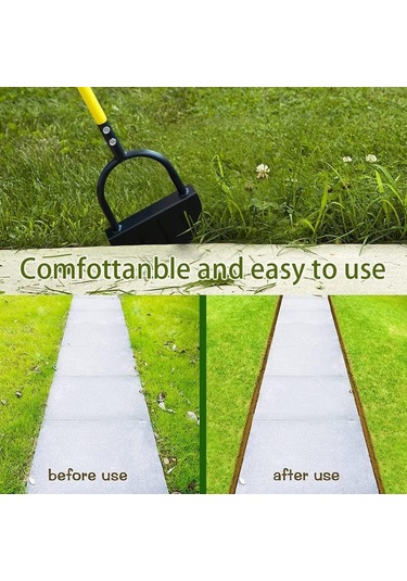 Sones Açık Hava Patio Manuel Kenar Küreği Ev Bahçe Çim Kenar Aracı, Stil: Keskin V Kenar