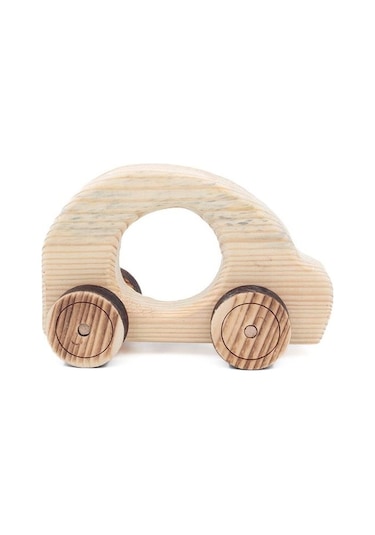 Ahşap Oyuncak Tekerlekli Araba Model-5