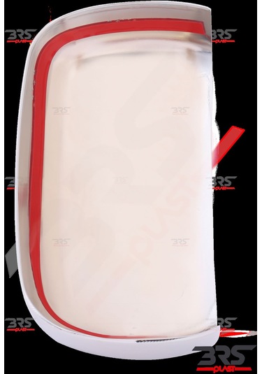 Fiat Doblo Uyumlu 2000-2010 Ayna Kapağı 2 Parça Abs Krom Kaplama