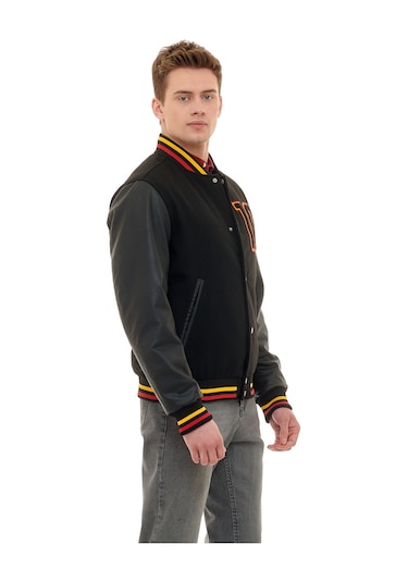 Galatasaray Erkek Bomber Ceket 12257053 Siyah