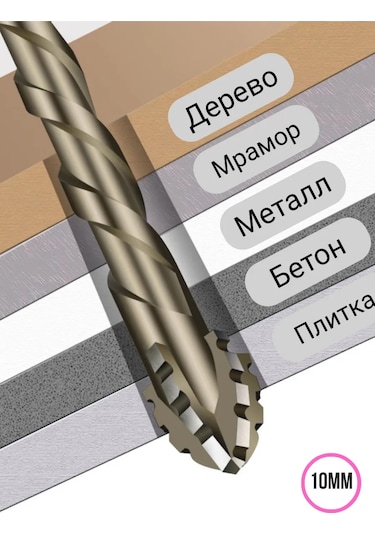 Alicia&bro Yüksek Sertlikte Evrensel Matkap Uçları Mermer Beton Metal10 314980477