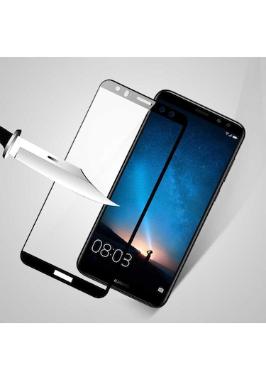 Huawei Mate 10 Lite Uyumlu Davin 5d Cam Frm Ekran Koruyucu
