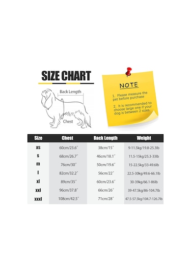 Vkemall Kış İçin Köpek Isı Sağlama Fleece Mont, Yüksek Yaka Dört Ayaklı, Gri Mavi, Xs Ya002v031