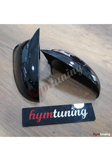 Vw Golf 5 Yarasa Ayna Kapağı - Parlak Siyah Abs Plastik. 04-09