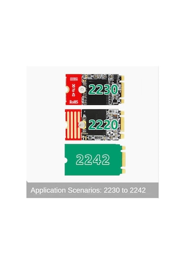 M2 M2plus Ngff Nvme M.2 Uzatma Kablosu, 2230 2242 2260 2280 Ssd İçin