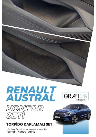 Renault Austral Konfor Seti / İzolasyon Kaplama/torpido Kaplamalı