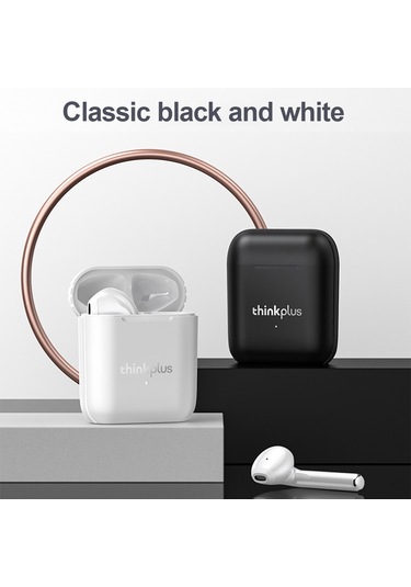 Singree Lenovo Thinkplus Lp2 Kablosuz Kulaklık - Bt5.0, 13mm Ses Ünitesi, Enc Gürültü Azaltma, Hızlı Şarj, Spor Ve Günlük Kullanım