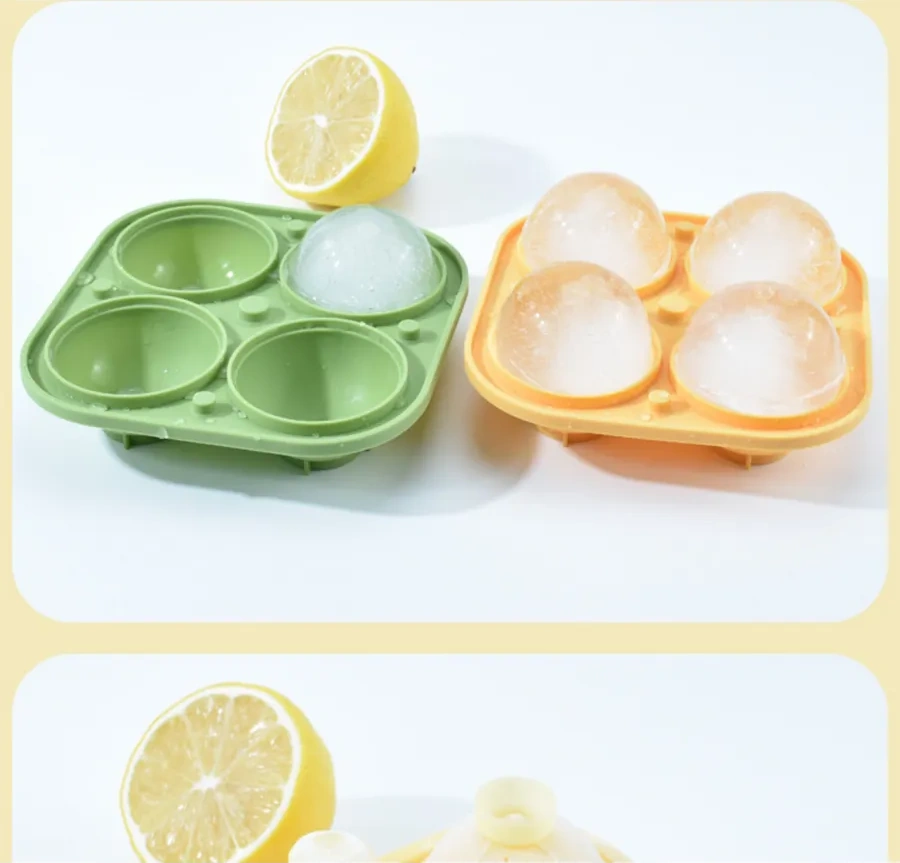 Trost Buz Küresi Silikon Kalıp Seti 2 Parça 443486797 Gri