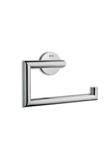 Soho Oscar Köşeli Yuvarlak Havluluk Krom