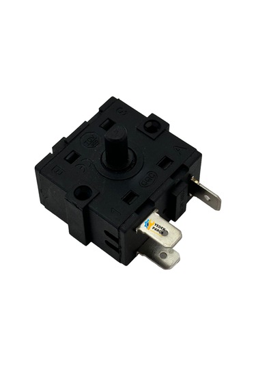 Universal Fanlı Isıtıcı Ve Fırın İçin Çevirmeli Anahtarı 3 Bacaklı