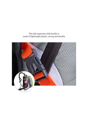 Mufunye Dışarıda Spor İçin Su Torbaslı Çift Omuzlu Sırt Çantası - Su Geçirmez Nylon Malzeme, Yeşil Renk Çok Renkli