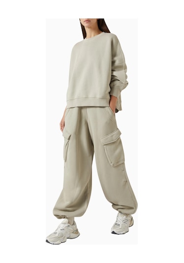 Represent Initial Cargo Sweatpants, Pamuklu Fleece Ve Çok Cepli Lüks Rahatlık Gri