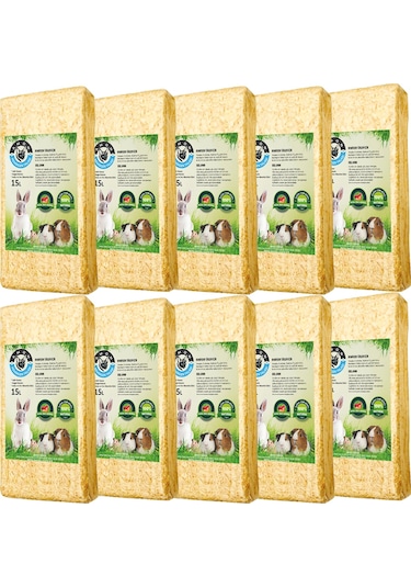 Amon Doğal Çilek Kokulu Kemirgen Talaşı 15 Lt. 10adet