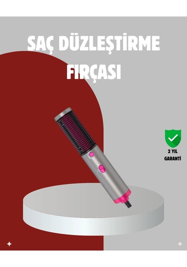 Elektriklenme Önleyici İyonik Saç Şekillendirme Fırçası