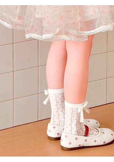 Hello Kitty Çocuklar İçin Şık Çoraplar 3 Çift 468685744 Beyaz