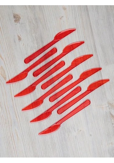 Kilena Tek Kullanımlık Plastik Bıçak 50 Adet 18 Cm 151591904 100 adet