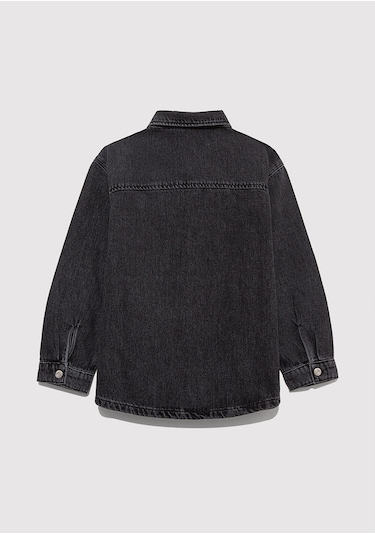 Mavi - Bob 90lar Antrasit Denim Jean Gömlek 6210000-89447 Antrasit