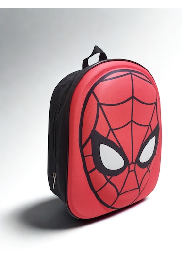 Newfull Örümcek Erkek Anaokul Sırt Çantası Kırmızı Siyah