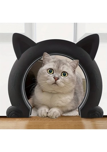 Willowhaven Beyaz Ekstra Büyük Xl Kedi Kapısı Kolay Kurulum 4 Yönlü Kilit