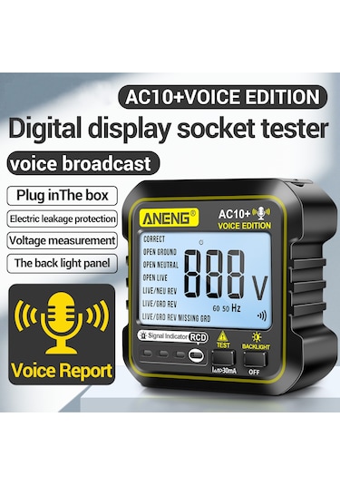 Lepmerk Çok Fonksiyonlu Ses Yayını Soket Test Cihazı