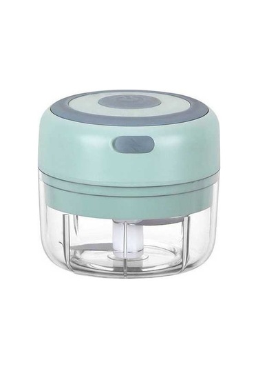 Dancemonkey Cbtx Zm-14 Ev Tipi Mini Kablosuz Sarımsak Ezici, Renk: Yeşil 100ml, Kullanışlı Tasarım Çok Renkli