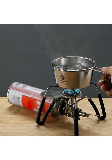 Açık Paslanmaz Çelik 450ml Sierra Kase Piknik Sofra Y24634-4 Çok Renkli