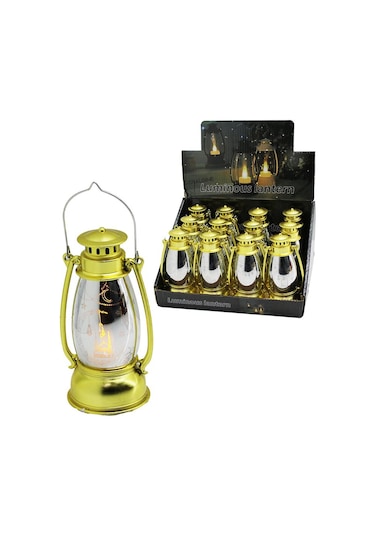 Ramazan Temalı Gold Gaz Lambası Led Işık Diğer