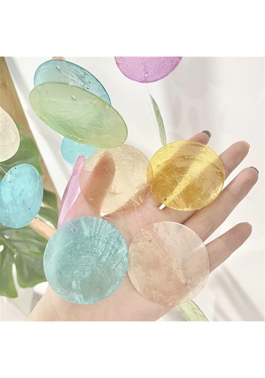 Ana Sayfa Ahşap Kabuk Dekorasyonu Rüzgar Zil Penceresi Eşik Balkon Dekorasyonu