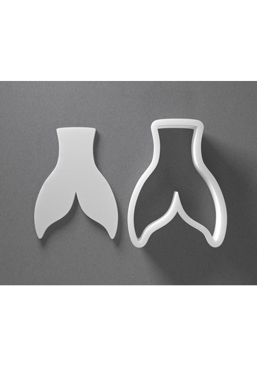 Balık Kuyruğu 1 Kurabiye Kalıbı / Kesici / Şekillendirici