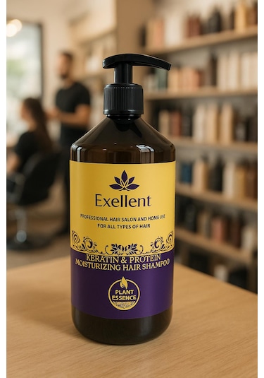 Exellent Keratin & Protein Sampuani İşlem Görmüş