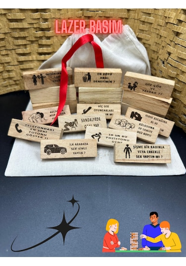 Yetişkin Jenga Oyunu +18