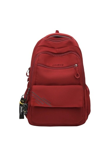 Büyük Kapasiteli Askılı Sırt Çantası Z8ı2pa Kırmızı
