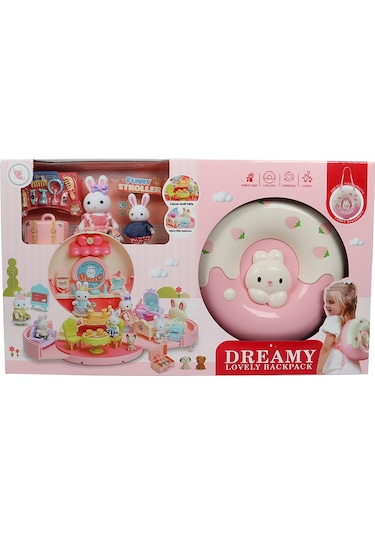 Bay Dreamy Mini Tavşan Evi Sırt Çantalı Bay Dreamy