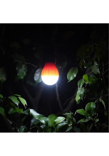 Bloomnest Kamp Feneri Led Işık, Pil İle Çalışan Acil Durum Kamp Işıkları, Asılı Yürüyüş Kamp Çadır Işıkları, Kamp Aksesuarları Yeni Newway Turuncu Turuncu