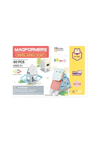Magformers Mıknatıslı Animal Jumble Set - 40 Parça