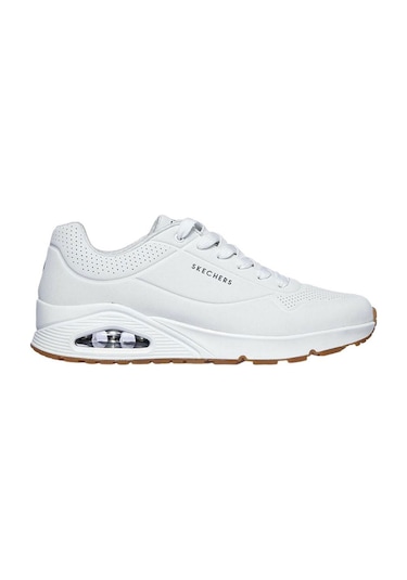 Skechers Uno - Stand On Air Erkek Beyaz Spor Ayakkabı 52458-wht 001