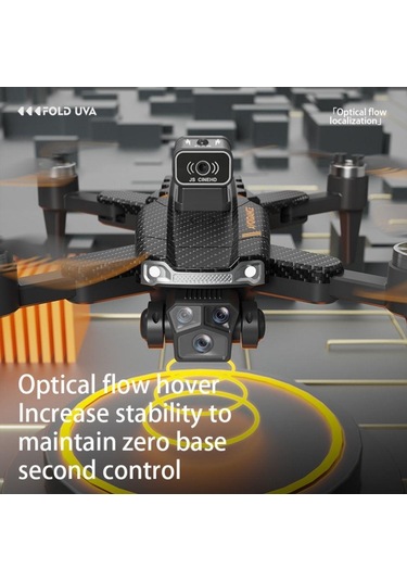 Js22pro Drone,4k Uzaktan Kumandalı, Fırçasız Motorlu 360 Roll Özellikli , Çift Lens Korumalı Drone-1472