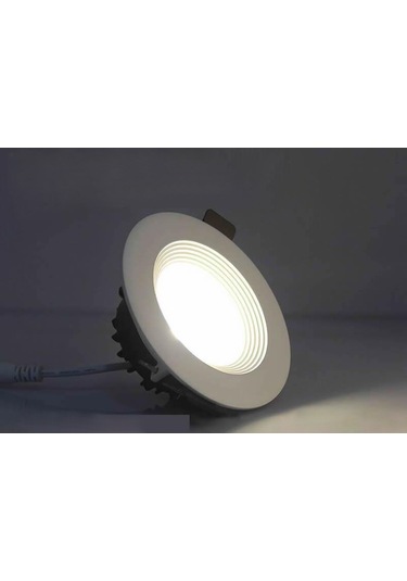 Pamir 10W Cob Led Sıva Altı Armatür 6500K (Beyaz Işık) Beyaz